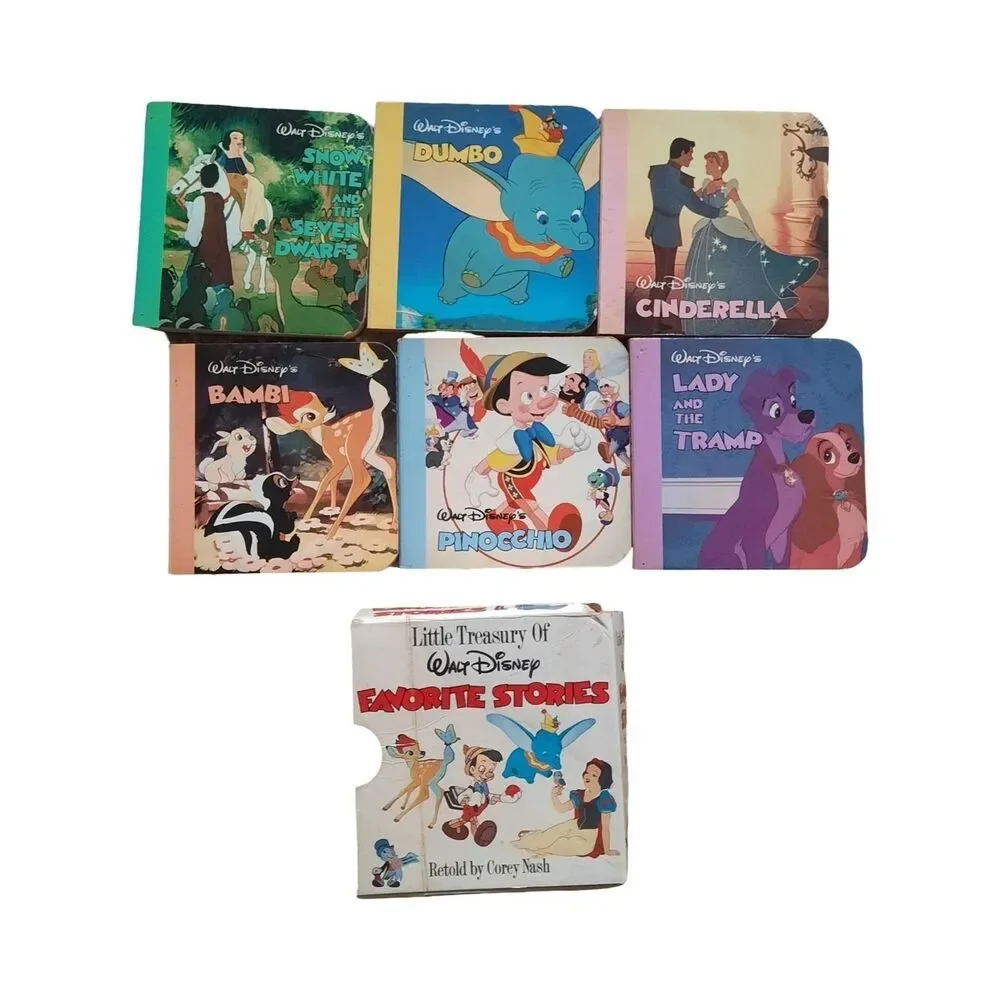 Disney Favorite Stories Board Book – White/Red/Blue